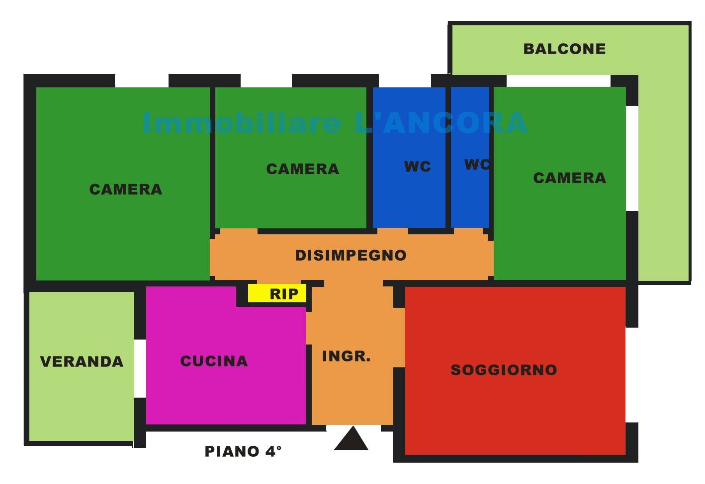 Appartamento di 125 mq a Pisa