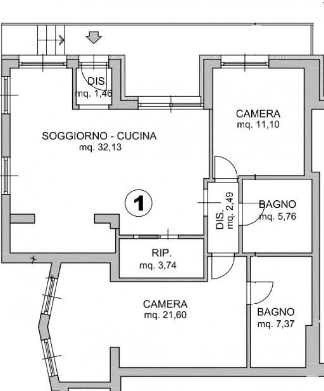 Appartamento in vendita a Moena (TN)