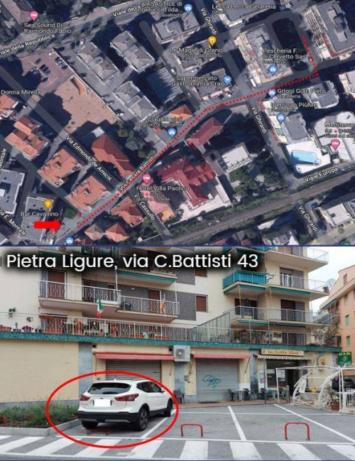 Casa vacanza bilocale in affitto a Pietra Ligure