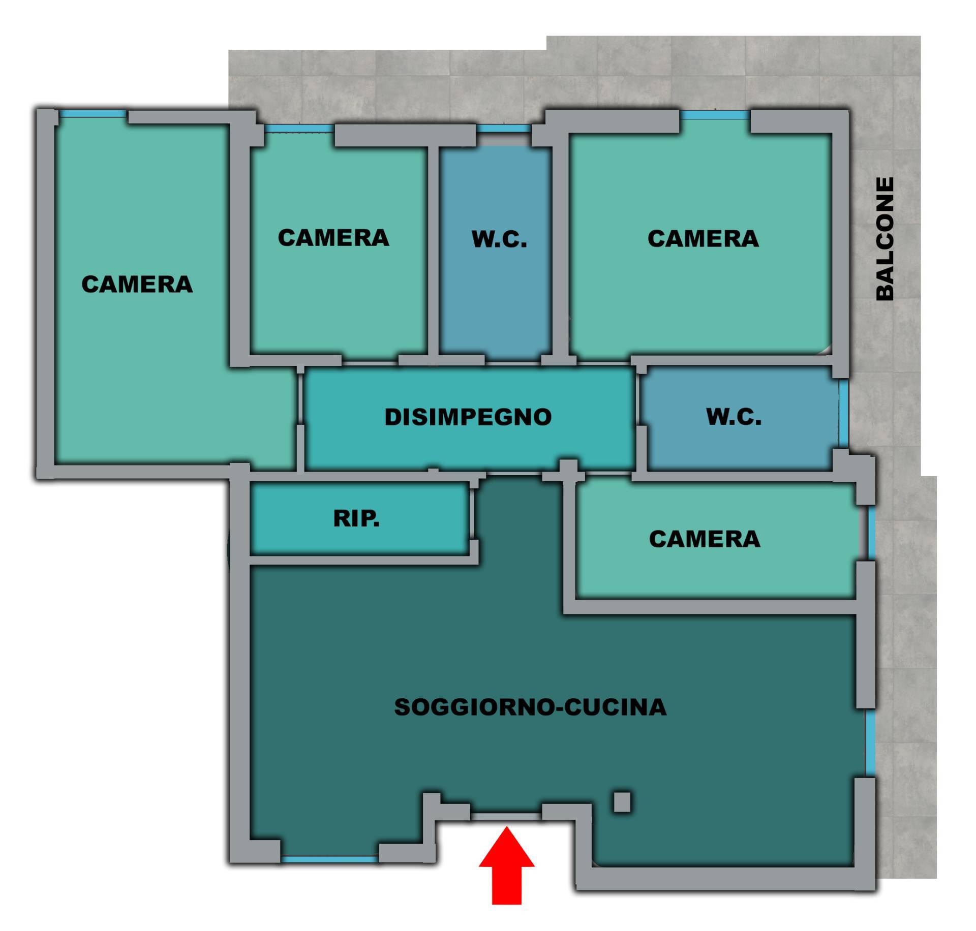 casa a Ponzano di Fermo 162 metri quadri