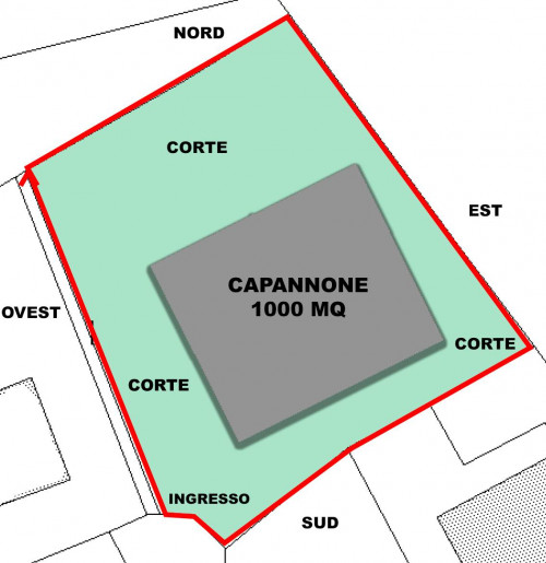 Capannone in vendita a Lapedona