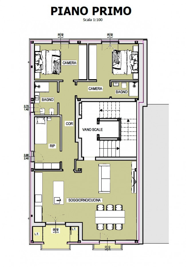 Appartamento in vendita a Porto San Giorgio