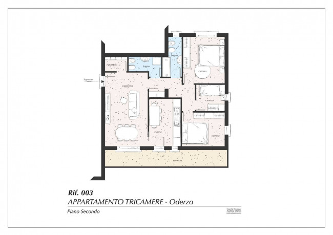 2 Camere in Vendita a Oderzo