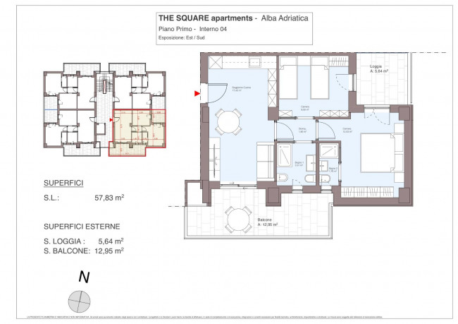 Trilocale in vendita a Alba Adriatica