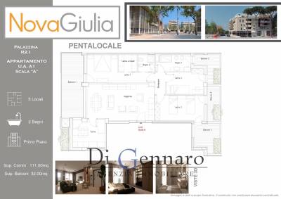 Quadrilocale in vendita a Giulianova