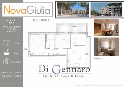 Trilocale in vendita a Giulianova