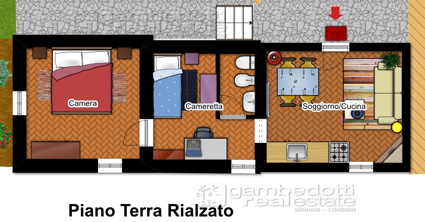 Appartamento URBINO vendita    Gambedotti Real Estate