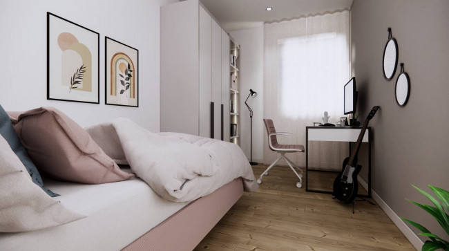 Appartamento 2 camere in vendita a Carbonera