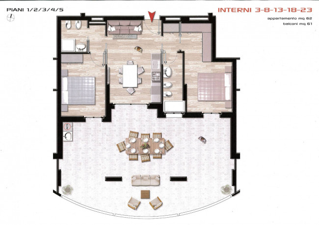Appartamento in vendita a Alba Adriatica