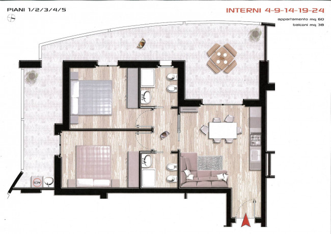 Appartamento in vendita a Alba Adriatica