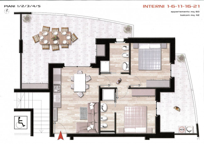 Appartamento in vendita a Alba Adriatica