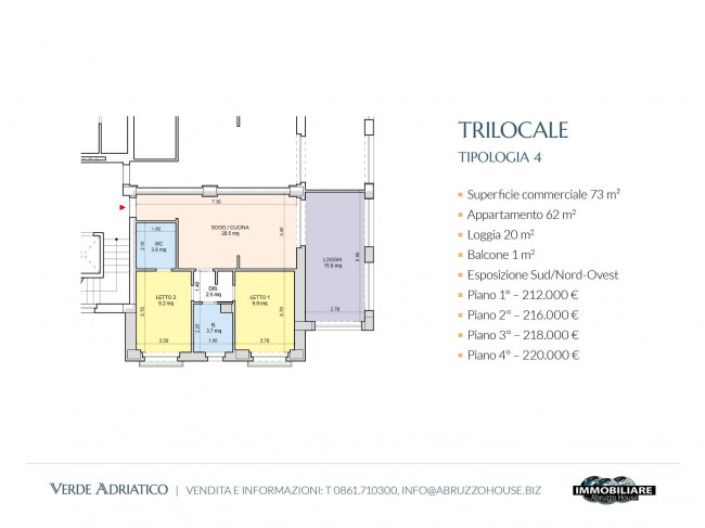 Appartamento in vendita a Alba Adriatica