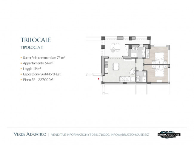 Appartamento in vendita a Alba Adriatica