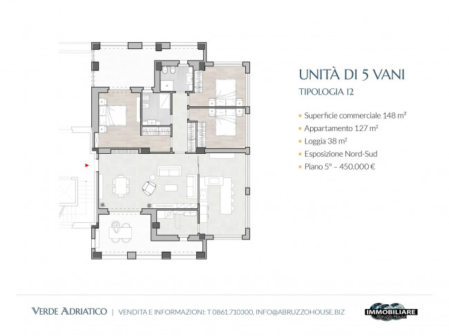Appartamento in vendita a Alba Adriatica