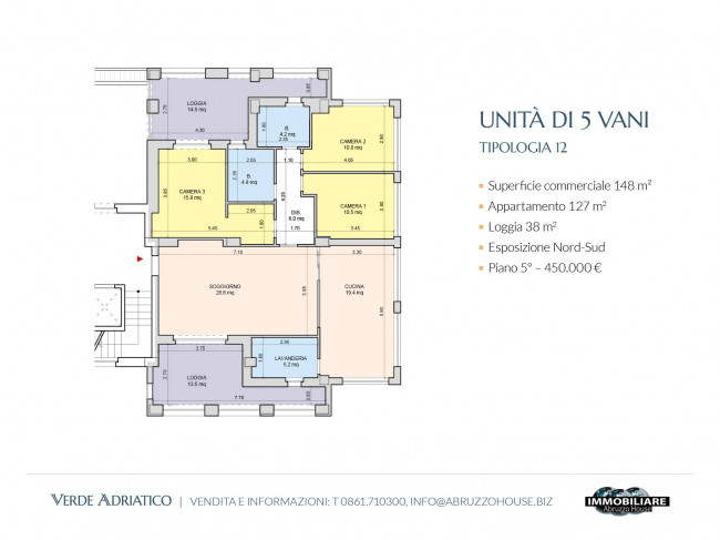 Appartamento in vendita a Alba Adriatica