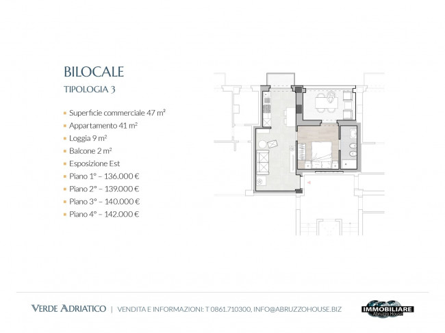 Appartamento in vendita a Alba Adriatica