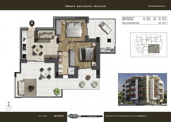 Appartamento in vendita a Tortoreto