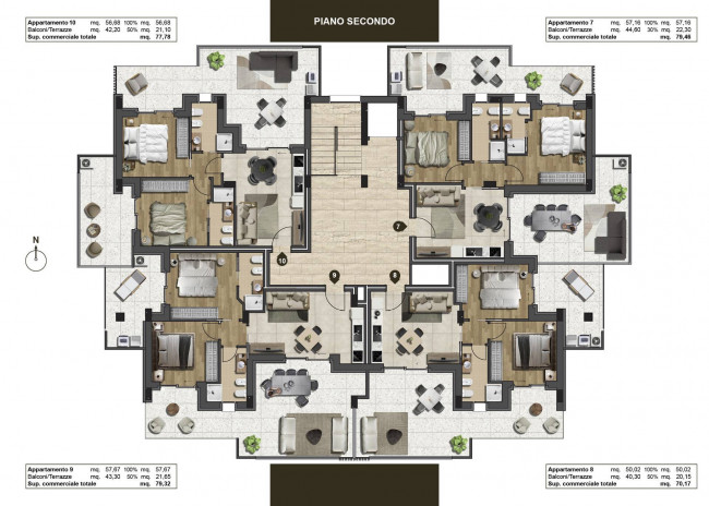 Appartamento in vendita a Tortoreto