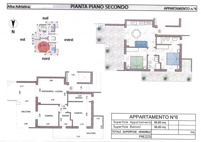 Appartamento in vendita a Alba Adriatica