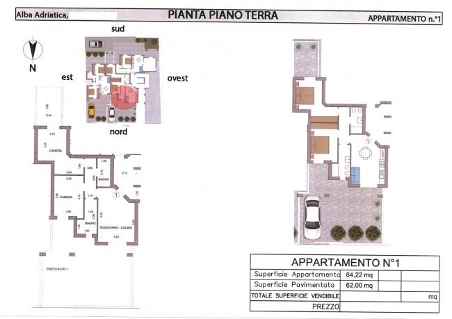 Appartamento in vendita a Alba Adriatica