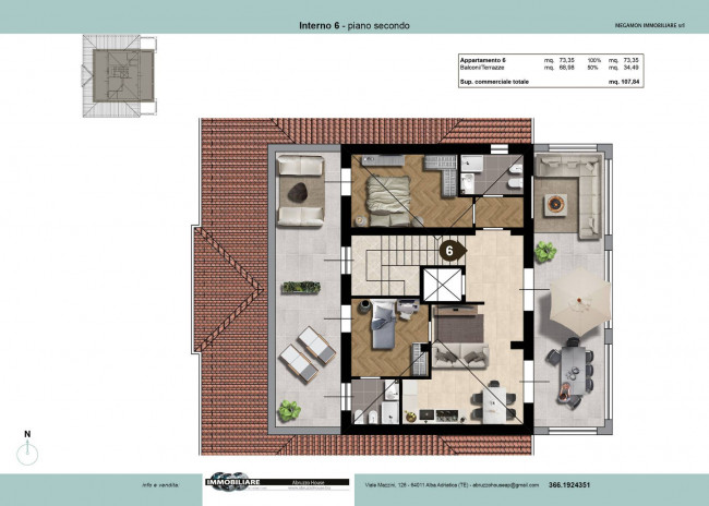 Appartamento in vendita a Tortoreto