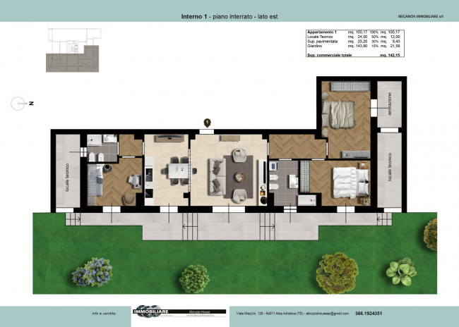 Appartamento in vendita a Tortoreto