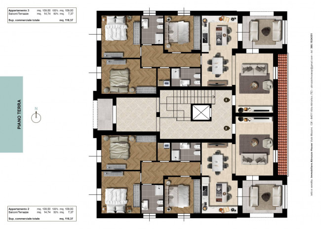 Appartamento in vendita a Tortoreto