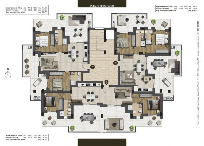 Appartamento in vendita a Tortoreto