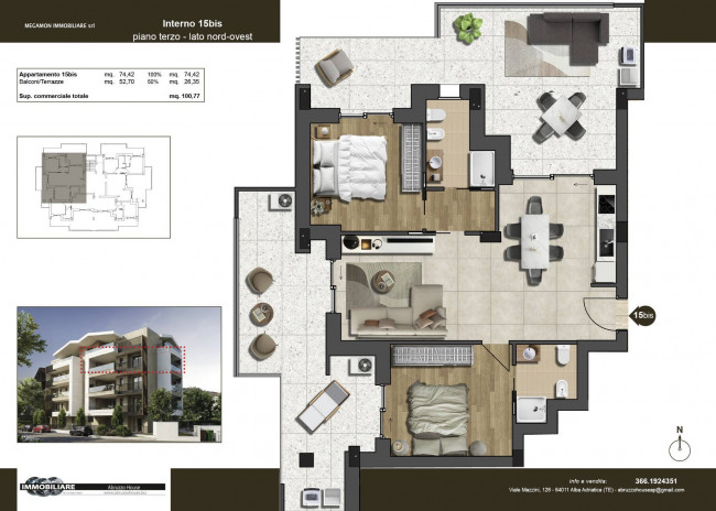 Appartamento in vendita a Tortoreto