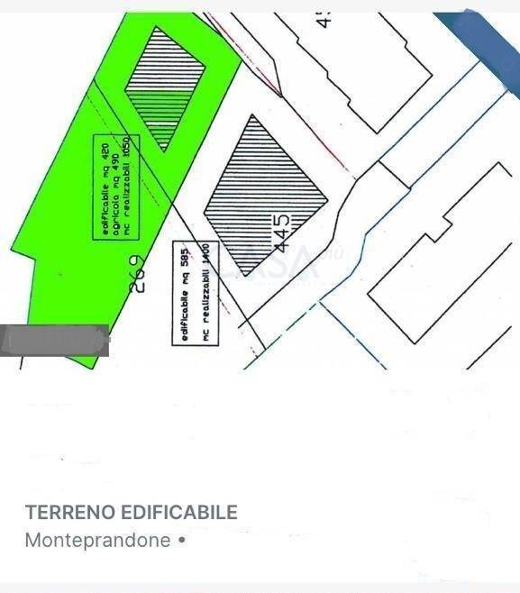 Terreno edificabile in vendita a Monteprandone (AP)