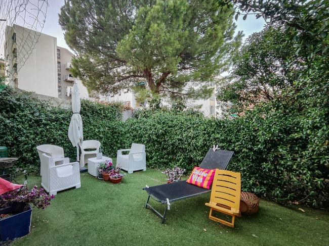 appartamento con giardino