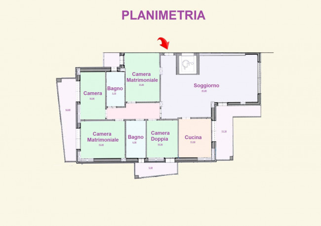Appartamento in vendita a Macerata (MC)