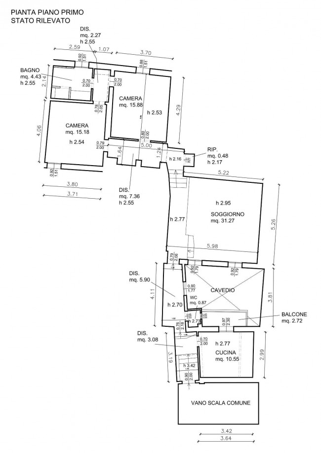 Appartamento in vendita a Bologna