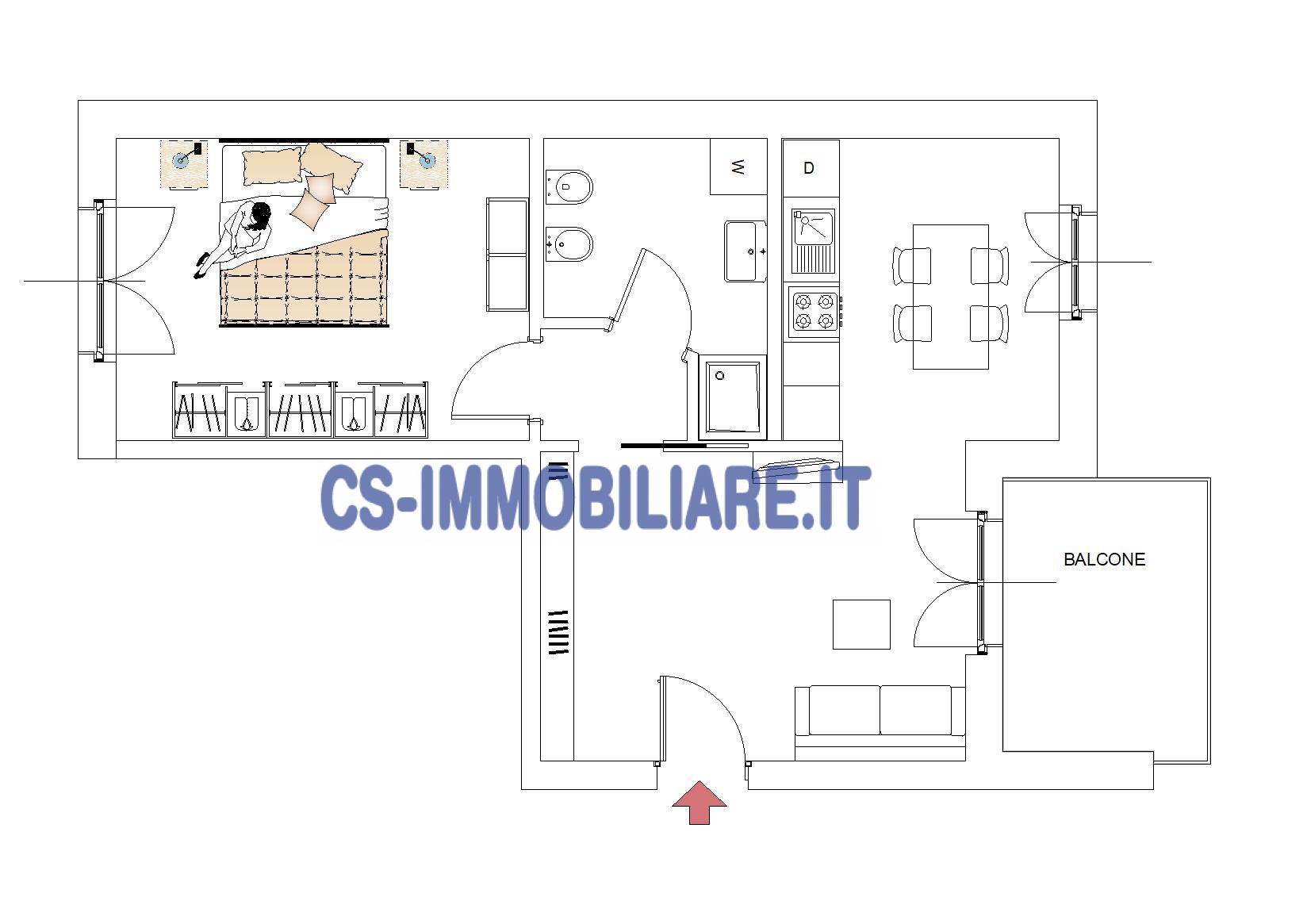 Appartamento POTENZA affitto  Via del Gallitello  CS IMMOBILIARE