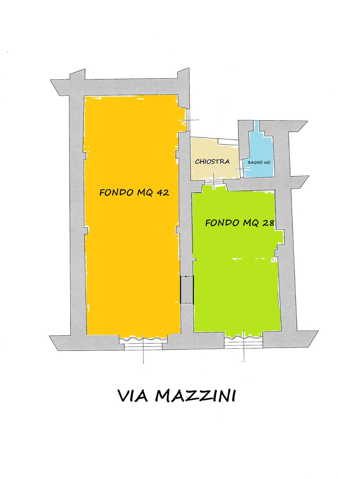 Fondo commerciale in affitto a Lungarni, Pisa (PI)