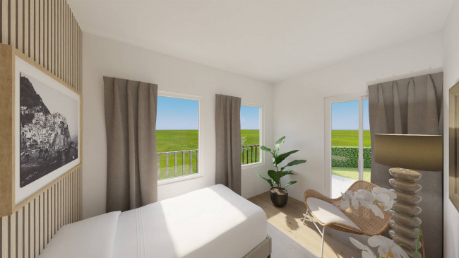 Moderne 4-Zimmer-Wohnung mit Terrasse und Garten in Auer – Neubau im KlimaHaus B-Standard