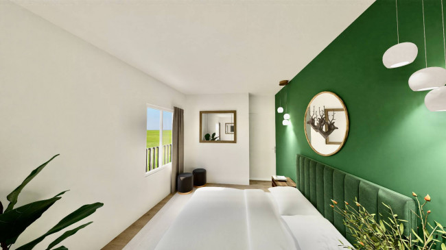 Moderne 4-Zimmer-Wohnung mit Terrasse und Garten in Auer – Neubau im KlimaHaus B-Standard