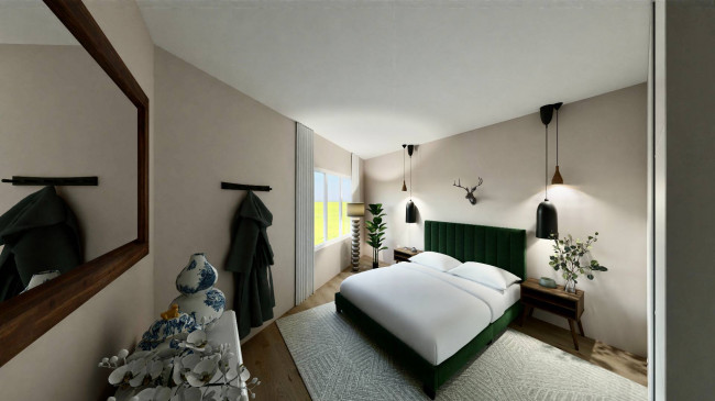 Moderne 2-Zimmer-Wohnung mit Terrasse in Auer – Neubau im KlimaHaus B-Standard