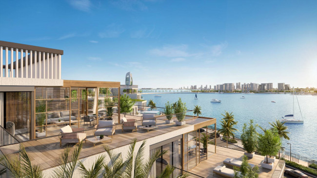 Eleganz und Luxus am Meer: 3-Zimmer-Wohnung entworfen von Elie Saab auf Qetaifan Island North, Doha