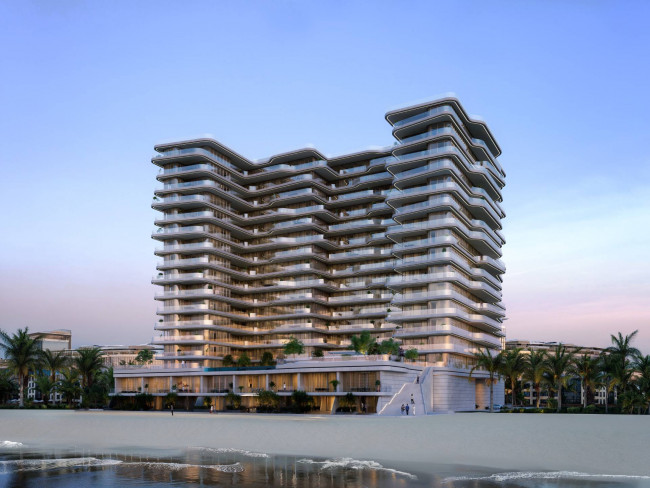 Küsten-Eleganz: Luxuriöses Apartment mit Blick auf den Persischen Golf auf Al Marjan Island