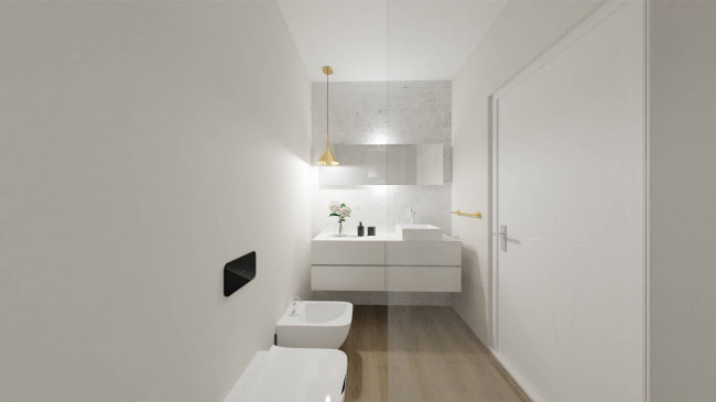 Moderne Zweizimmerwohnung mit Balkon