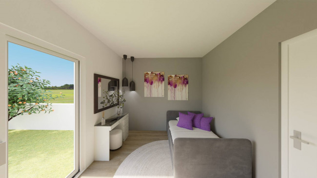 Moderne 4-Zimmer-Wohnung im 2. Stock mit Balkon und Garten