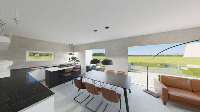 Exclusive top-floor apartment with large terrace