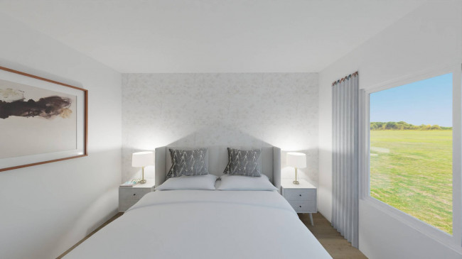 Moderne Zweizimmerwohnung im Erdgeschoss mit Garten und Terrasse