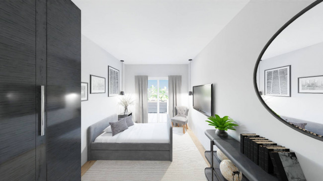 Helle Dreizimmerwohnung mit 27 m² Südterrasse
