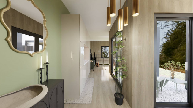 Exklusives Baugrundstück mit genehmigtem Projekt für ein luxuriöses Chalet