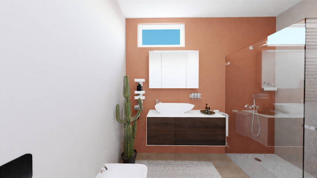 Moderne 2-Zimmer-Attikawohnung mit Terrasse und Dachboden in Montan