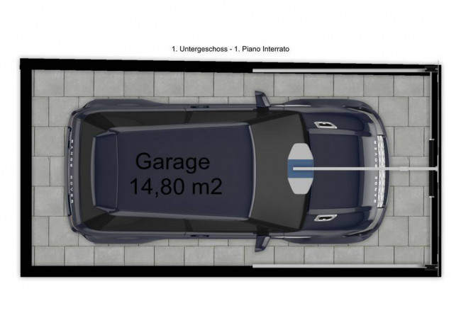 Garage zu verkaufen in Bozen/Oberau -  Claudia-Augusta-Straße