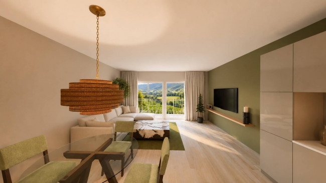 Moderne 4-Zimmer-Wohnung mit zwei Terrassen in Tramin an der Weinstraße