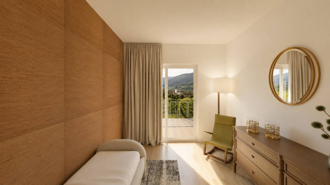 Moderne 4-Zimmer-Wohnung mit zwei Terrassen in Tramin an der Weinstraße